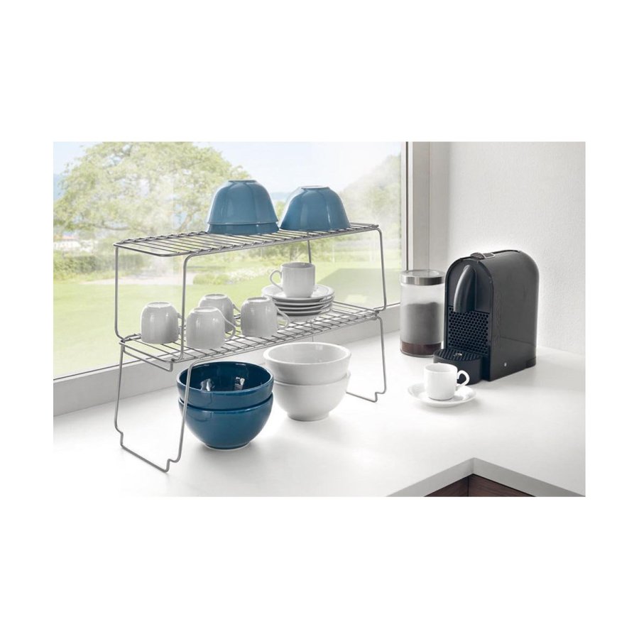 Hylder Metaltex Metal 45 x 19 x 18 cm Hvid #3