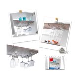 Glasstativ Metaltex My-crystal 38 x 26 x 7 cm Metal Op til ca. 12 glas med en bund p max. 7 cm diameter #2