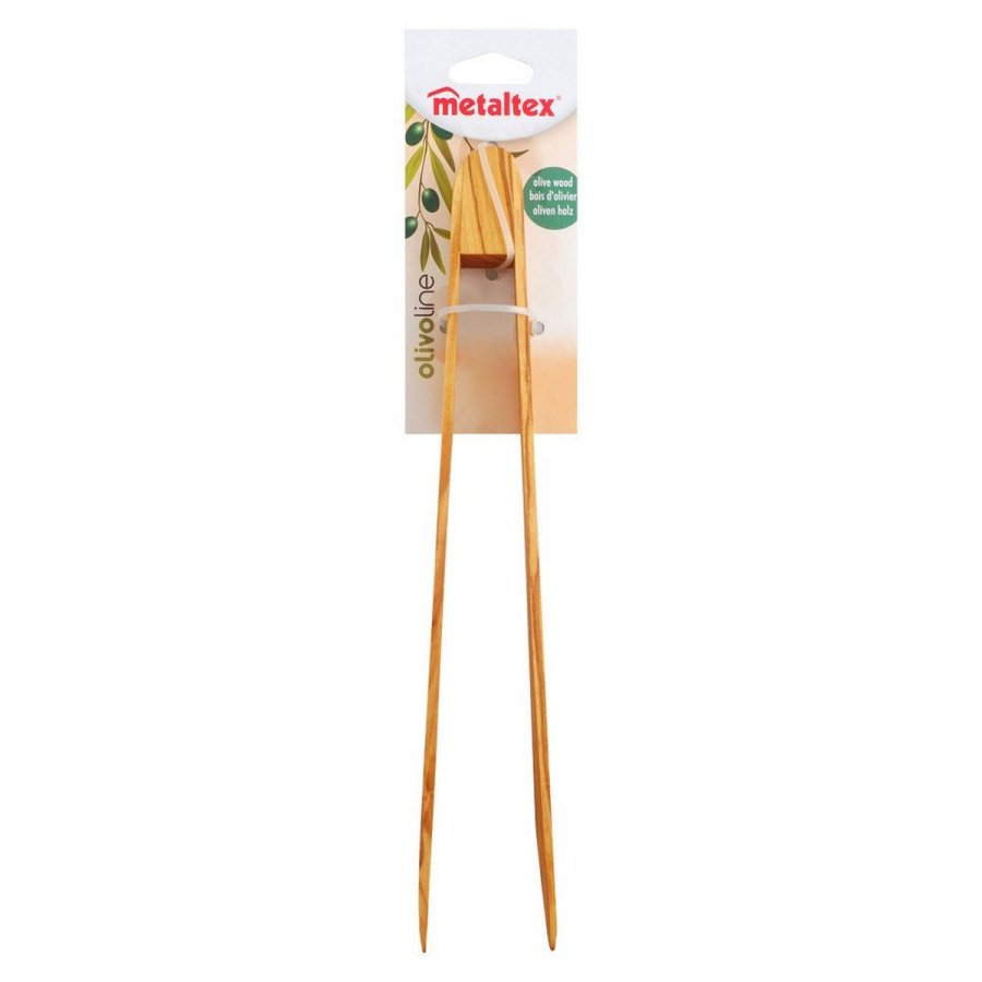 Serveringstnger Metaltex Tr Oliventr 30 cm #2