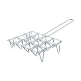 Grntsags grill EDM 33,5 x 25 cm Metal Krom #1