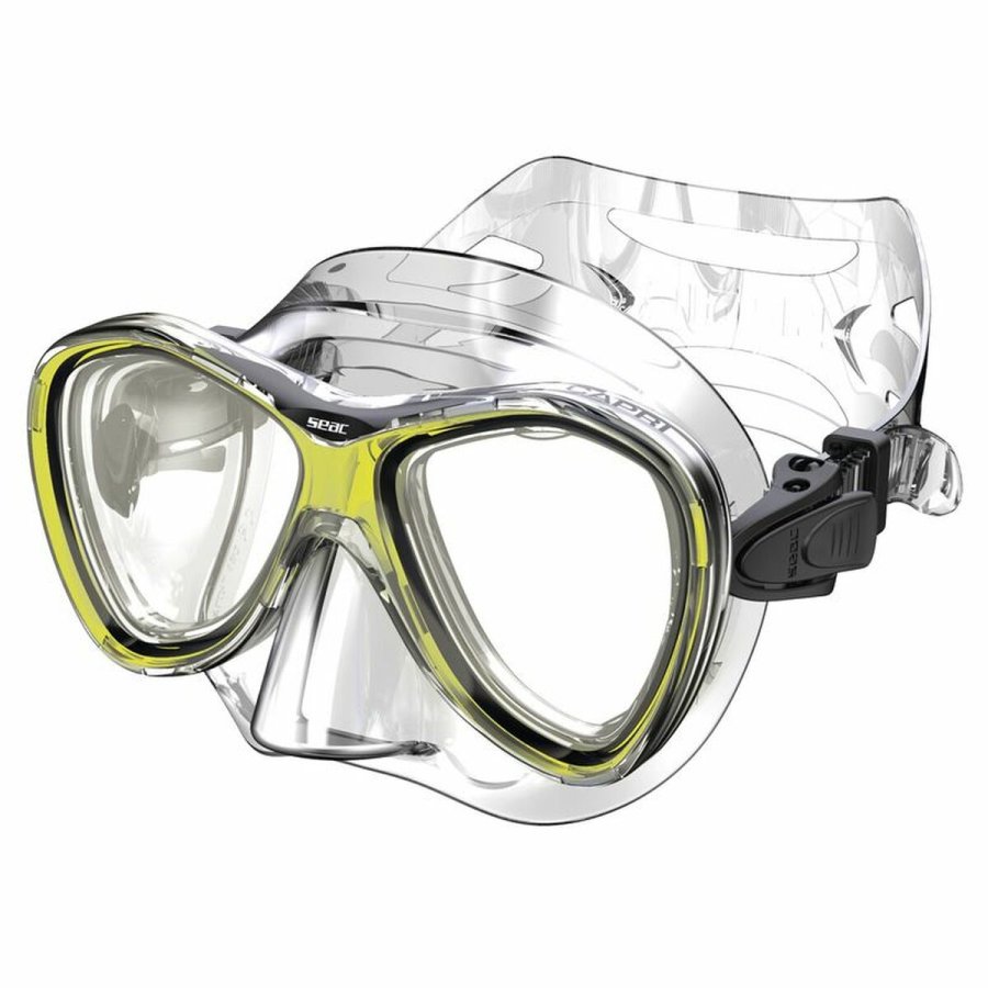Svmmebriller Seac 75001300136 Gul Onesize #1