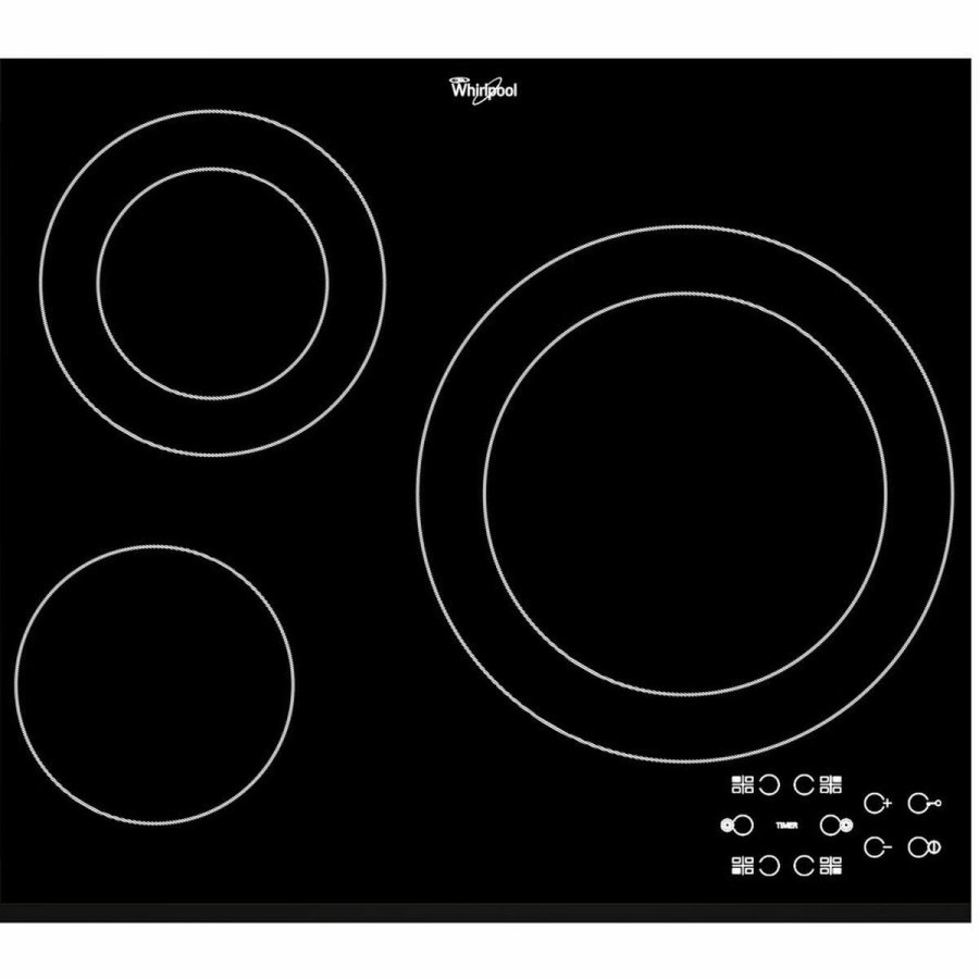 Plade i glaskeramik Whirlpool Corporation AKT807BF 58 cm 5600 W #1