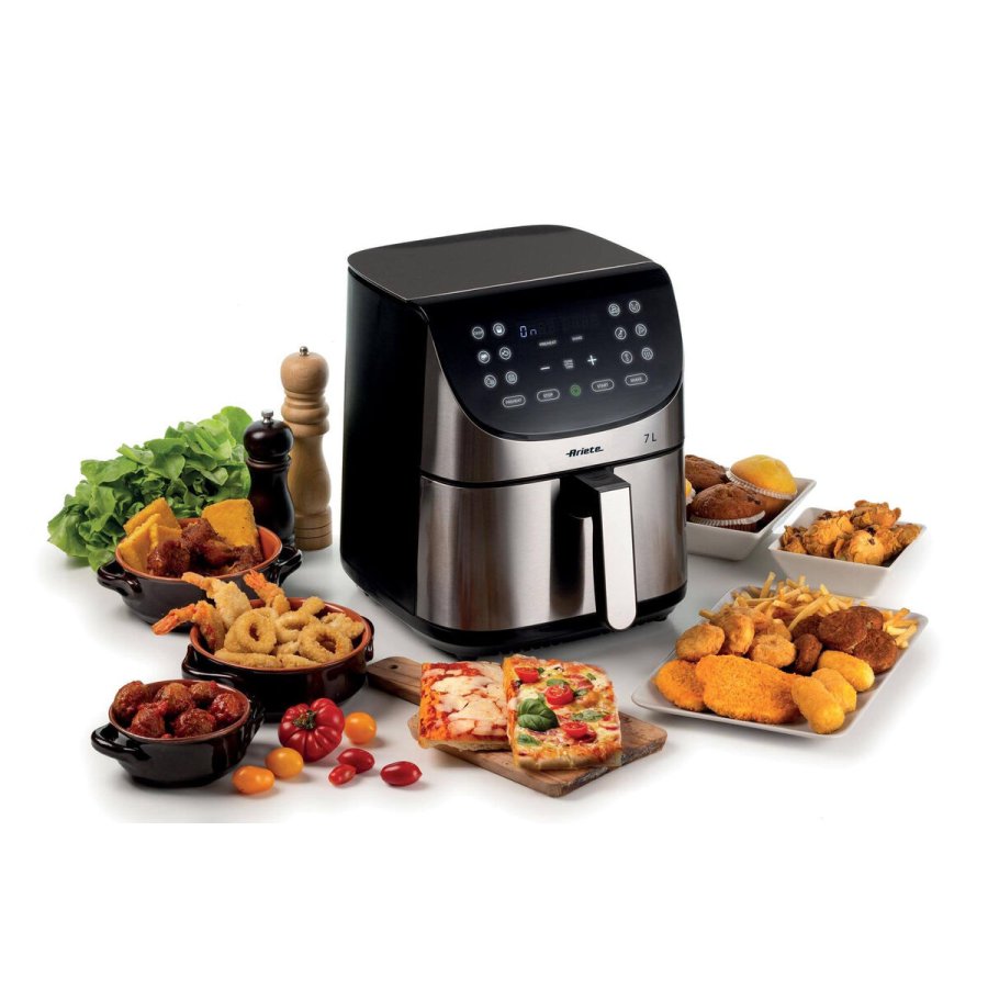 Varmluftsfrituregryde Ariete 00C462800AR0 Sort Stl 1800 W 7 L #3