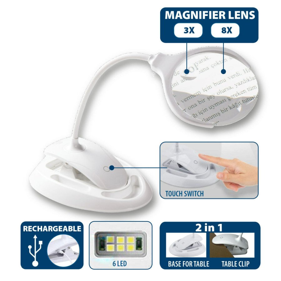 LED Lampe Velamp 0,5 W 60 Lm Forst�rrelsesglas (6000 K) #4