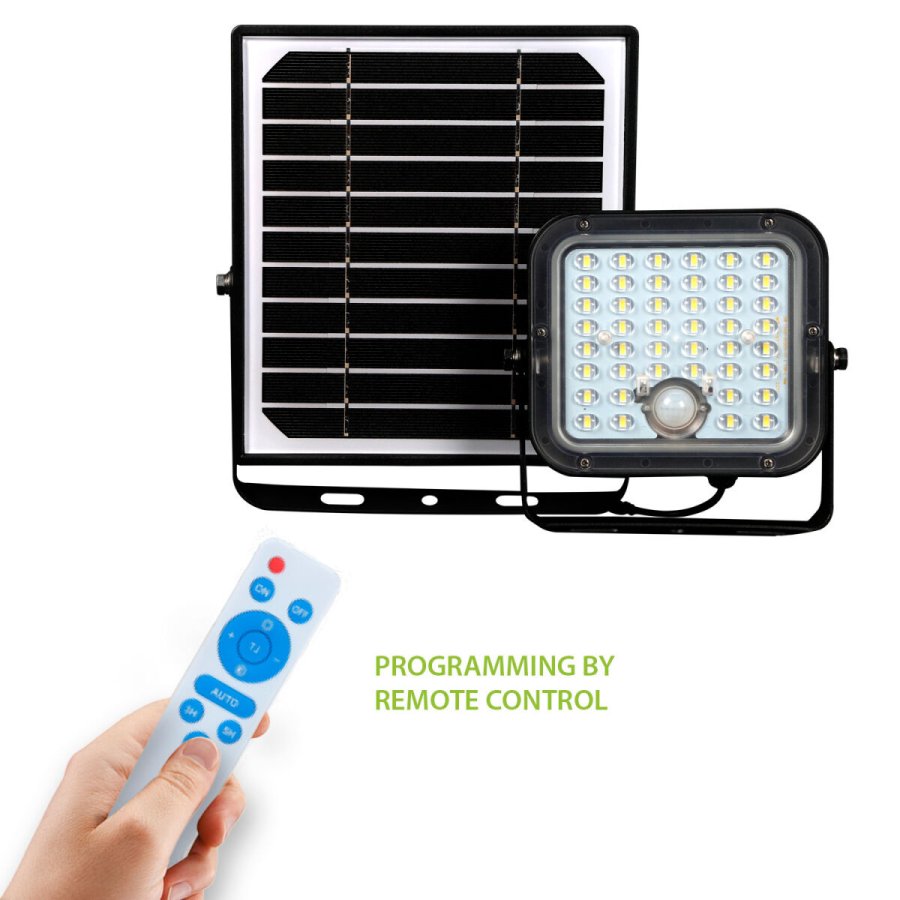 Solcelledrevet spotlight Velamp CUBE 10 W 4000 K 1500 lm Hvid #2