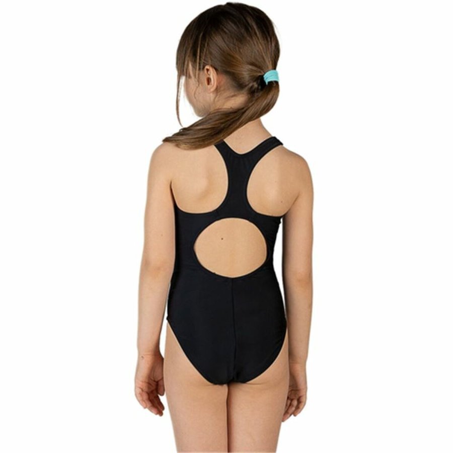 Badedragt til piger Aquarapid Costume Sort #2