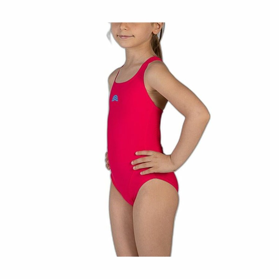 Badedragt til piger Aquarapid Costume Intero Fizzy R�d H�jr�d #3