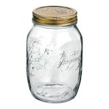 Glaskrus Bormioli 365160MDE121990 Gennemsigtig Glas 1 L Hermetisk (1000 cc) #1