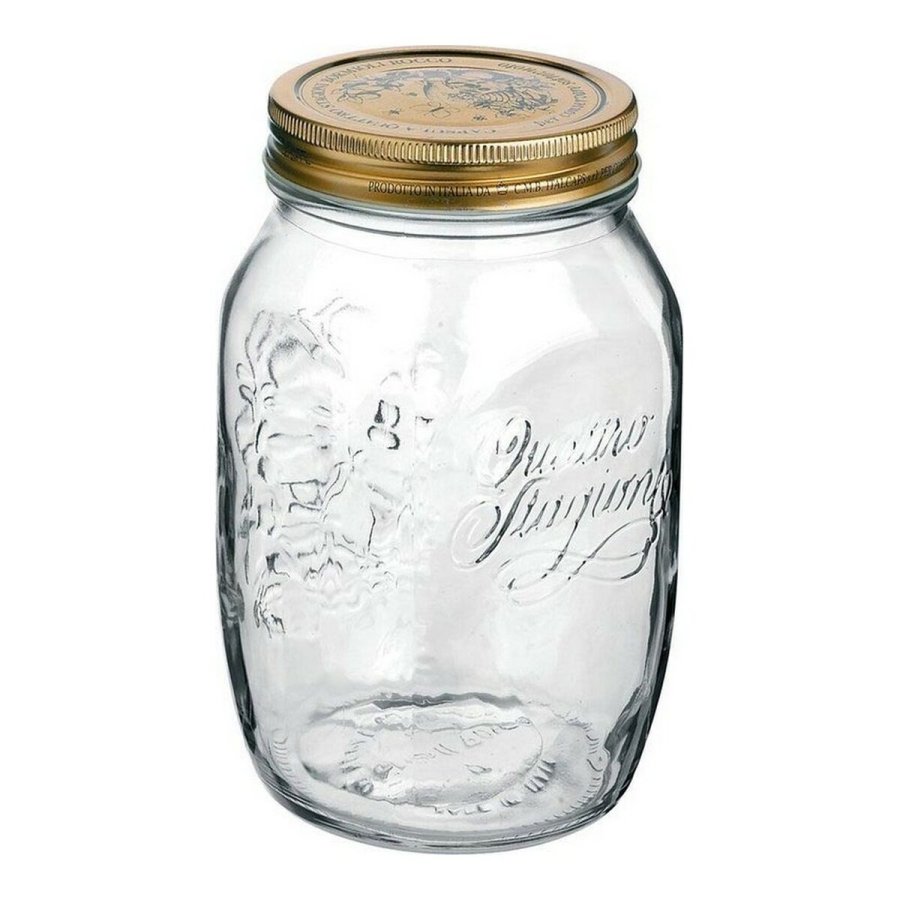 Glaskrus Bormioli 365160MDE121990 Gennemsigtig Glas 1 L Hermetisk (1000 cc) #1