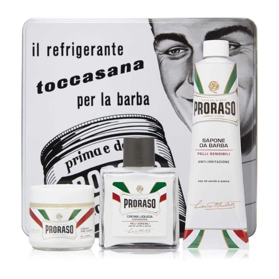 St til barbering Proraso PELLI SENSIBLI 3 Dele #1