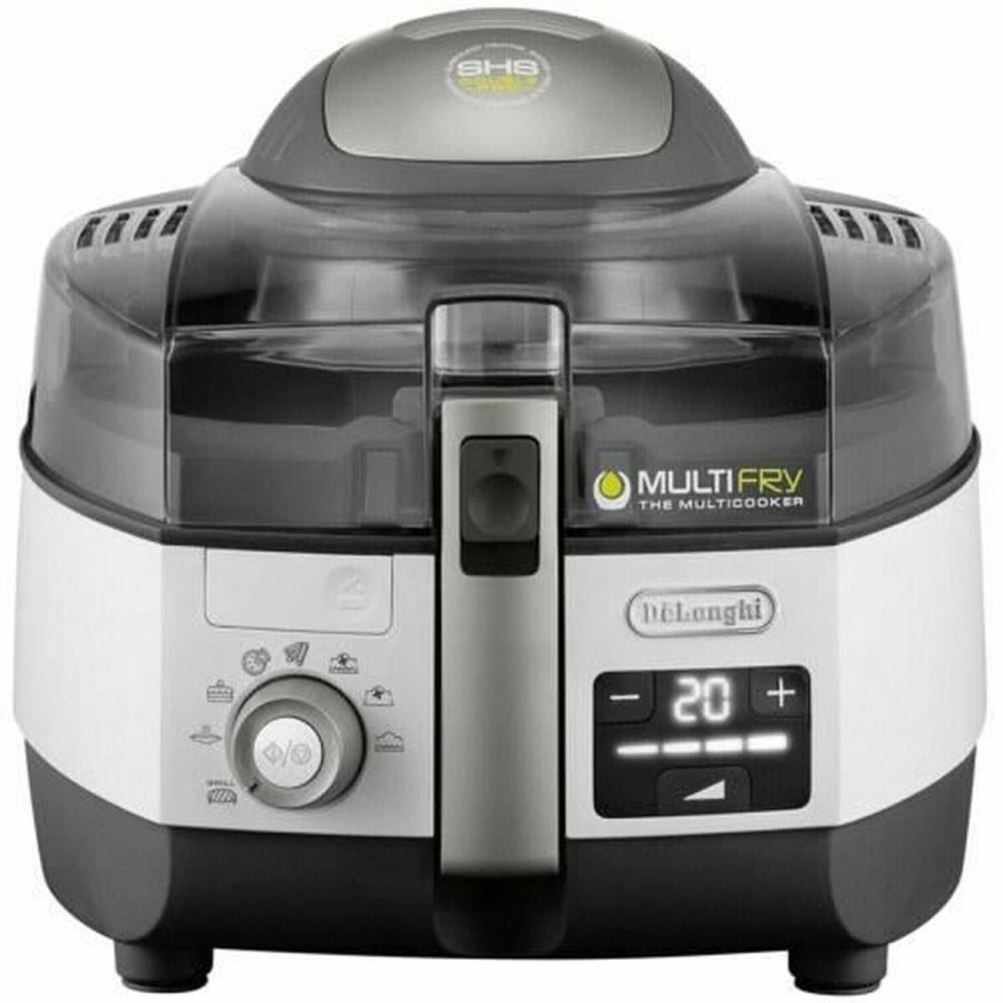 Varmluftsfrituregryde DeLonghi FH1396/1 Hvid Sort 1400 W 4 L #1