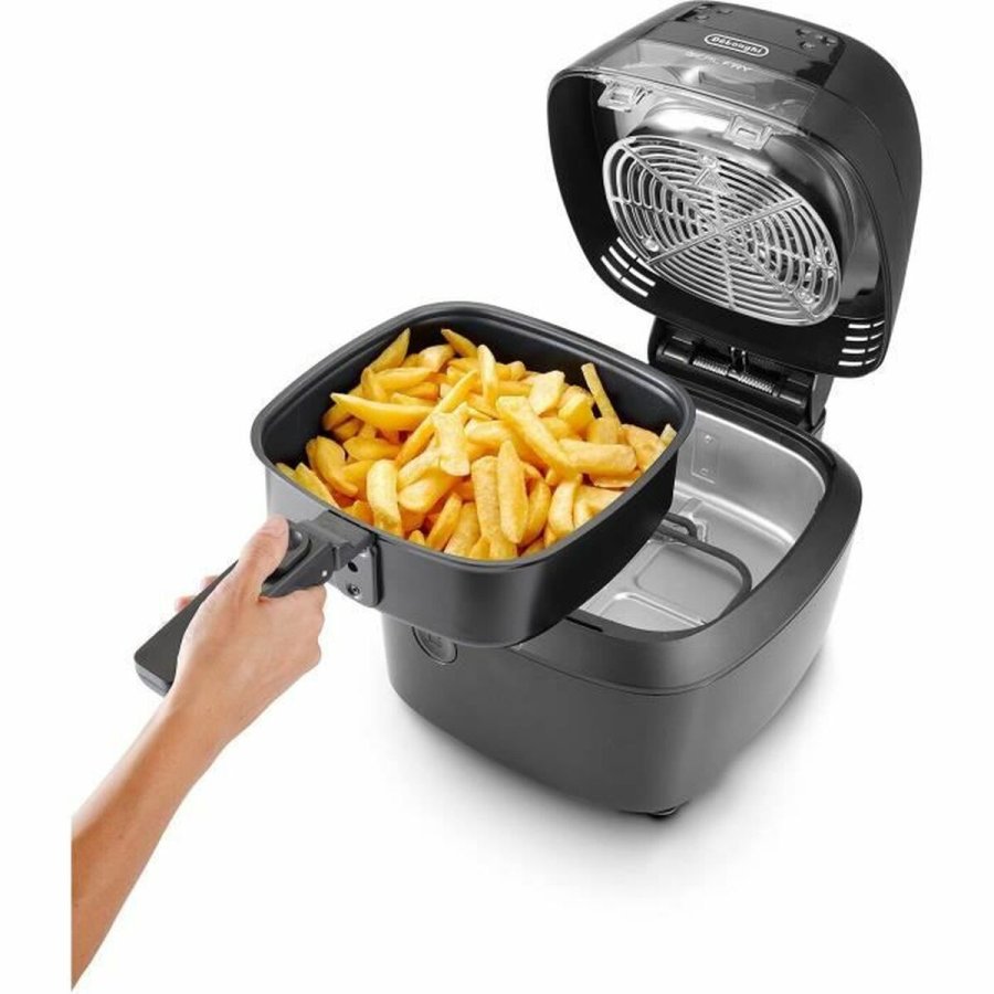Varmluftsfrituregryde DeLonghi Sort 1400 W 1,25 kg #3