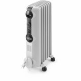 Olieradiator (7 kamre) DeLonghi Radia Hvid Gr 1500 W #1