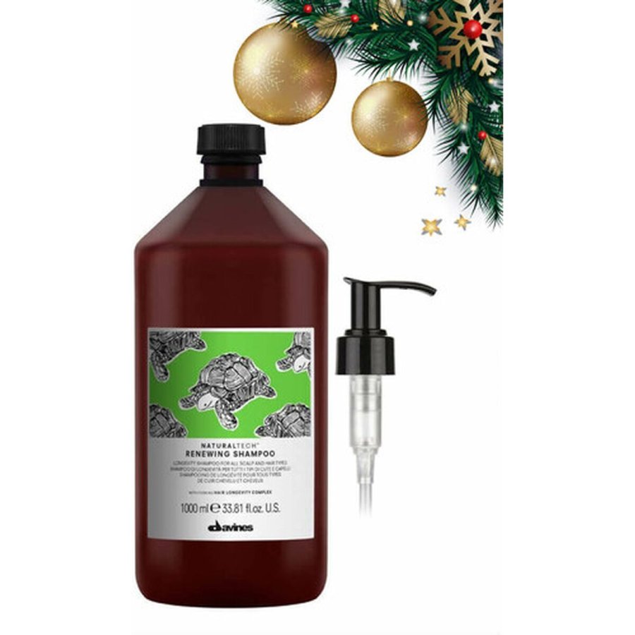 Fugtgivende shampoo Davines Renewing 1 L #3