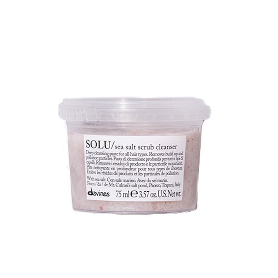 Hovedbunden exfoliant Davines Solu Sea Salt Scrub 75 ml #3