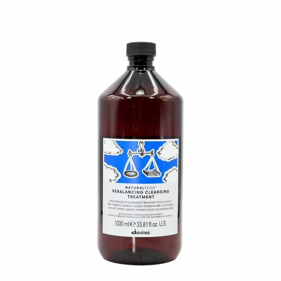 Hrbehandling - seborisk eksem Davines Natural Tech REbalancing 1 L #1