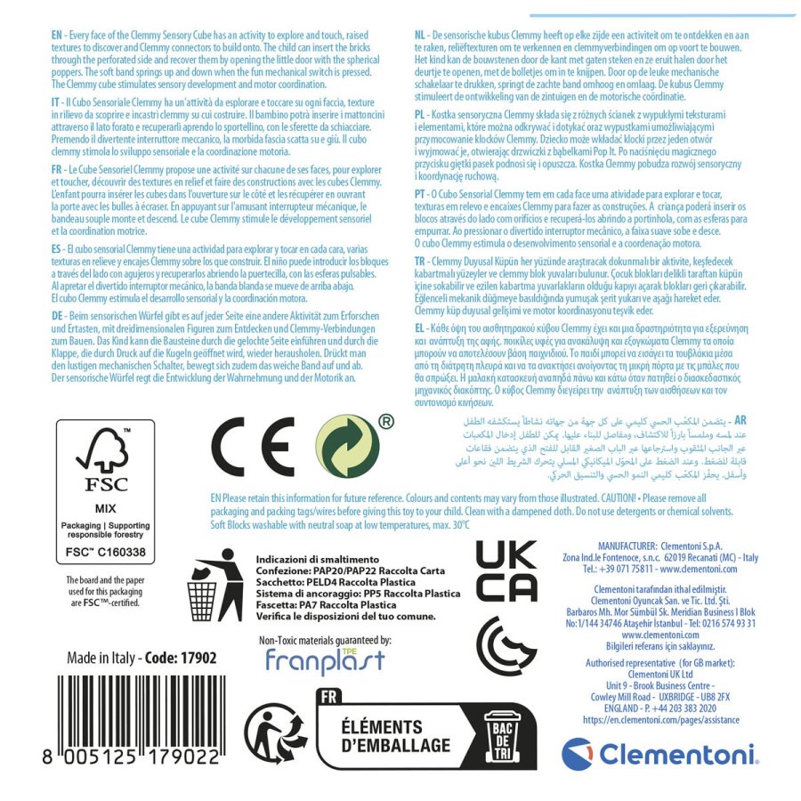 Kludedukke Clementoni (5 Dele) #2