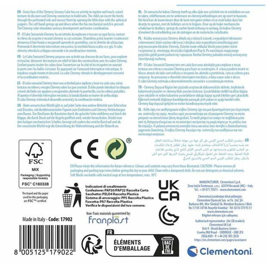 Kludedukke Clementoni (5 Dele) #5