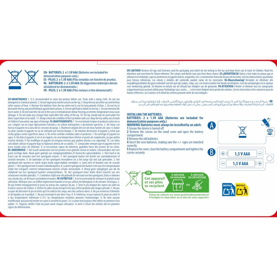 Bamse Stitch 15 x 25 x 6 cm Multifarvet Polyester Plastik #5