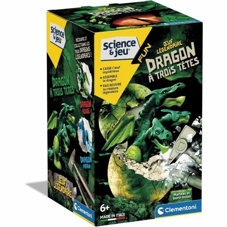 Drage Baby Born Legendary egg - Dragon has three heads Grn #4