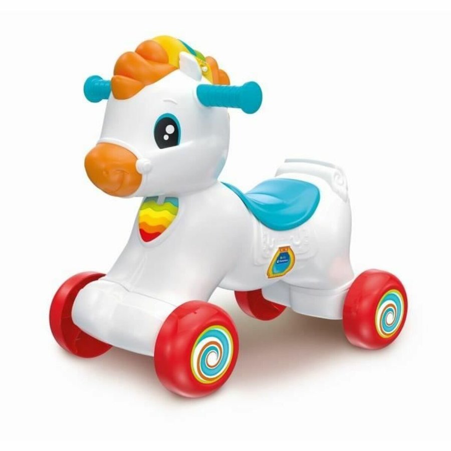Gyngehest Clementoni Rocking horse and wheels (FR) #1