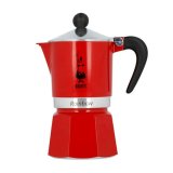 Italiensk Kaffekande Bialetti Rainbow rouge 6 Kopper Aluminium #1