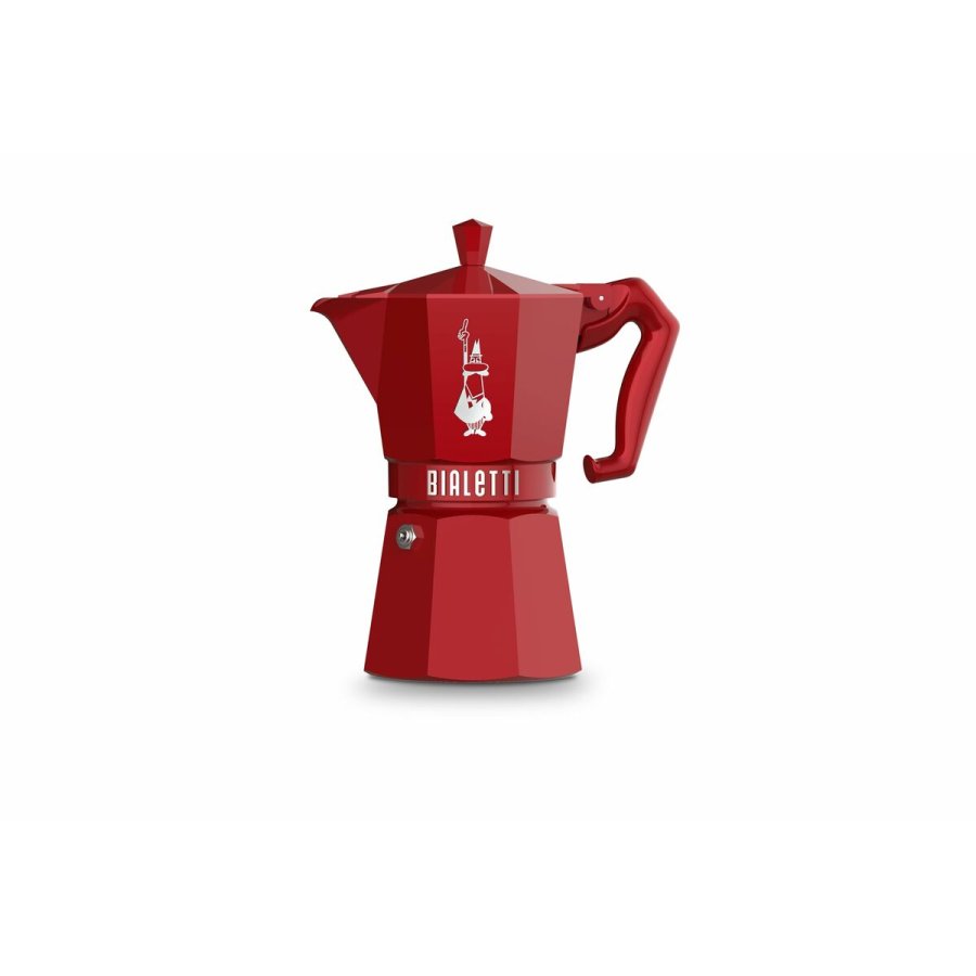 Italiensk Kaffekande Bialetti MOKA EXCLUSIVE Rd Aluminium 6 Kopper #1