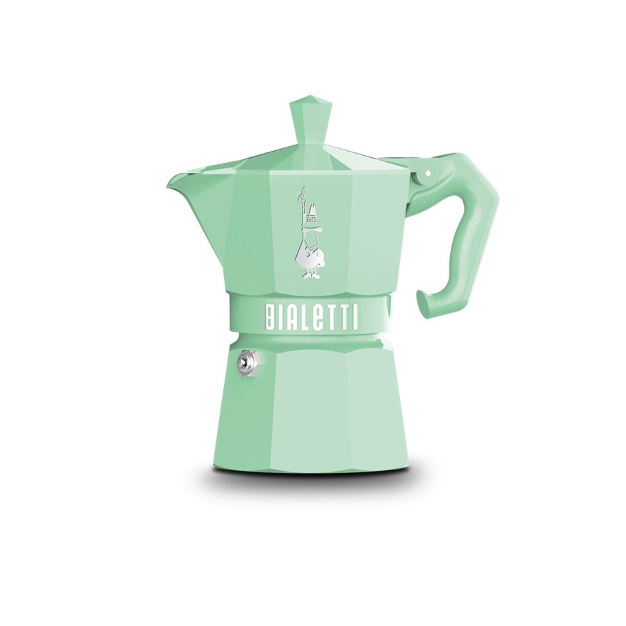 Italiensk Kaffekande Bialetti MOKA EXCLUSIVE 6T Grn Aluminium 6 Kopper (6 enheder) #1