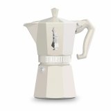 Italiensk Kaffekande Bialetti MOKA EXCLUSIVE CREAM 6T Fldefarvet Aluminium 6 Kopper (6 enheder) #1