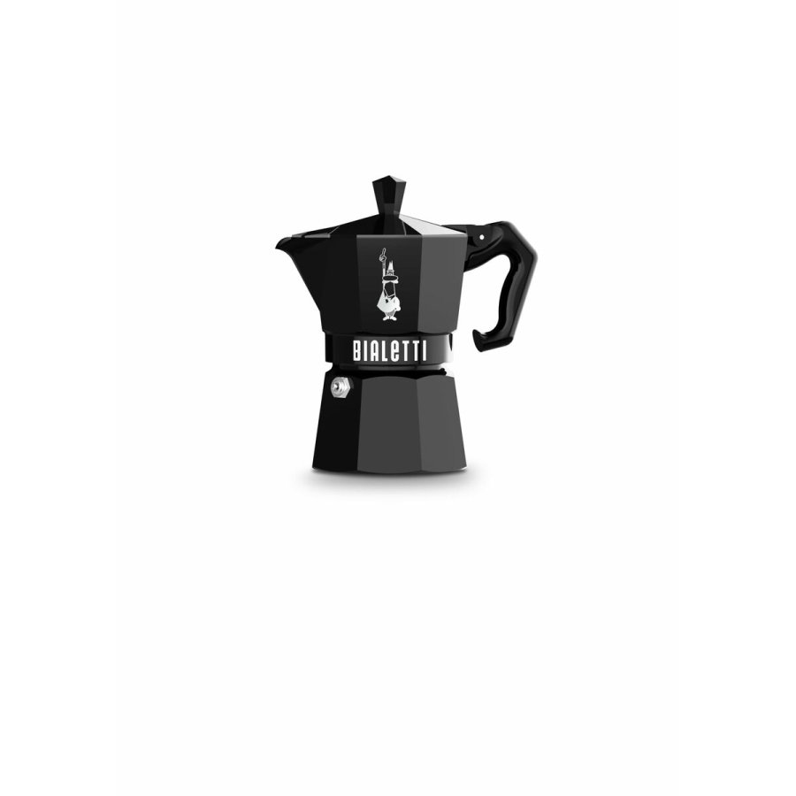 Italiensk Kaffekande Bialetti MOKA EXCLUSIVE Sort Aluminium 3 Skodelice #1
