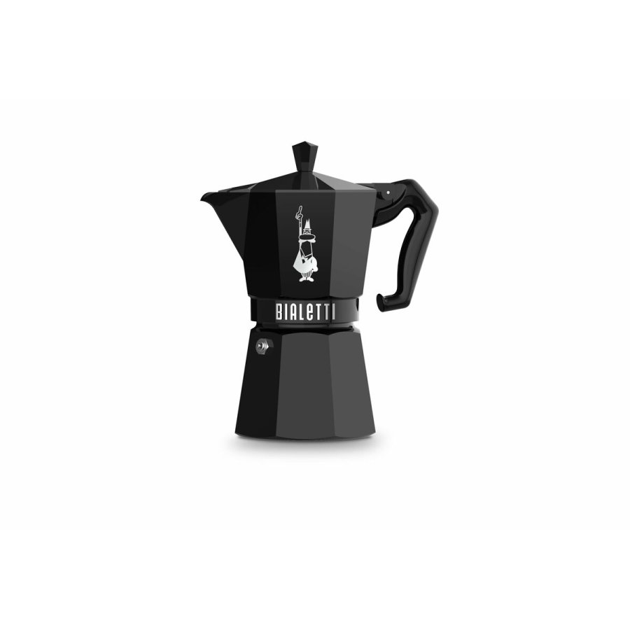 Italiensk Kaffekande Bialetti MOKA EXCLUSIVE Sort Aluminium 6 Kopper #1