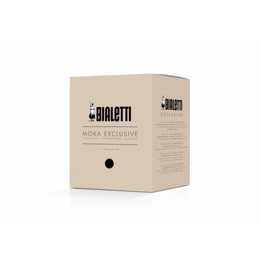 Italiensk Kaffekande Bialetti MOKA EXCLUSIVE Sort Aluminium 6 Kopper #3