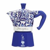 Italiensk Kaffekande Bialetti MOKA D&G BLU MEDIT. 3T Bl Aluminium 3 Skodelice #1