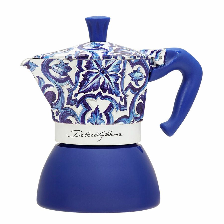 Italiensk Kaffekande Bialetti D&G BLU MEDI 4T Bl Rustfrit stl 4 Skodelice #1