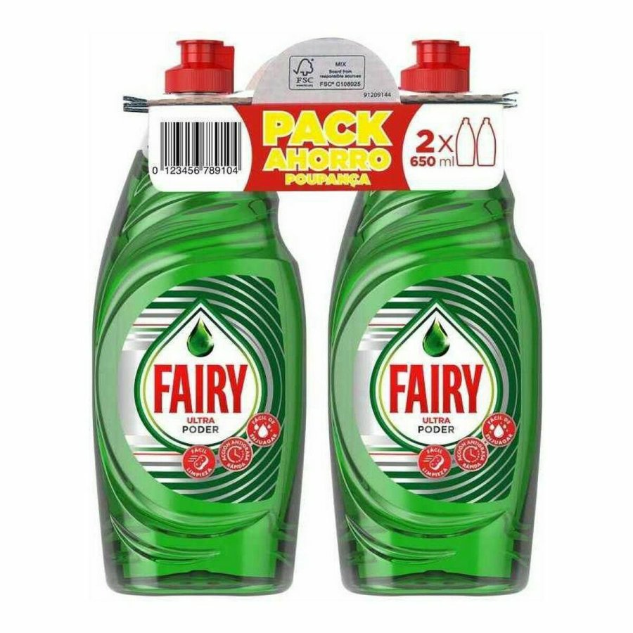Opvaskemiddel Fairy 8083935 650 ml (2 x 650 ml) #1