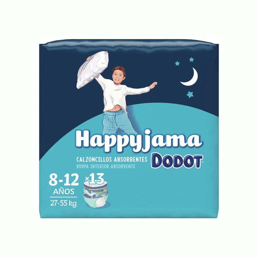Engangsbleer Dodot Happyjama 8-12 r Strrelse 8 13 enheder Underbukser #1
