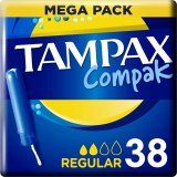 Almindelig tamponer Tampax Compak 38 unidades #1