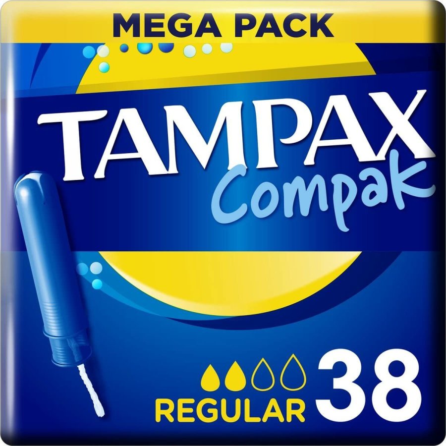 Almindelig tamponer Tampax Compak 38 unidades #1