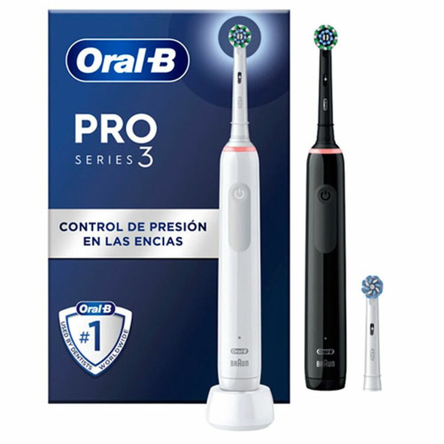 Elektrisk tandbrste Oral-B PRO 3 3900N Hvid #1