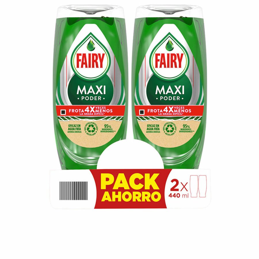 opvaskemiddel Fairy Maxi Poder 2 x 440 ml #1