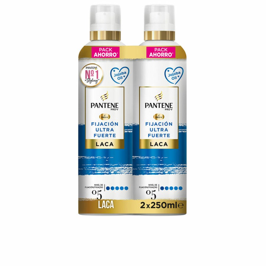 H�rspray Pantene   2 x 250 ml Ekstra st�rk 250 ml #1