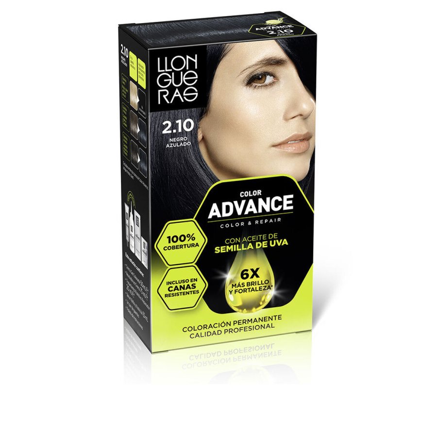 Permanent hrfarve Llongueras COLOR ADVANCE N 2,10 #1