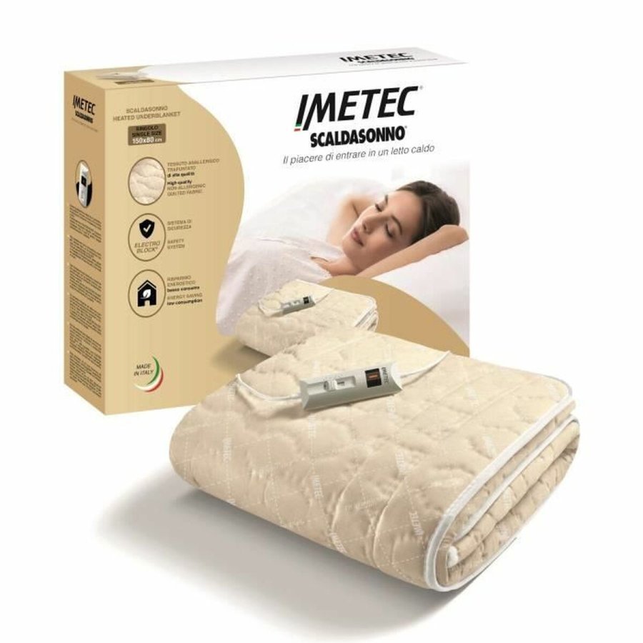 Elektrisk tppe IMETEC 150 x 80 cm Beige #1