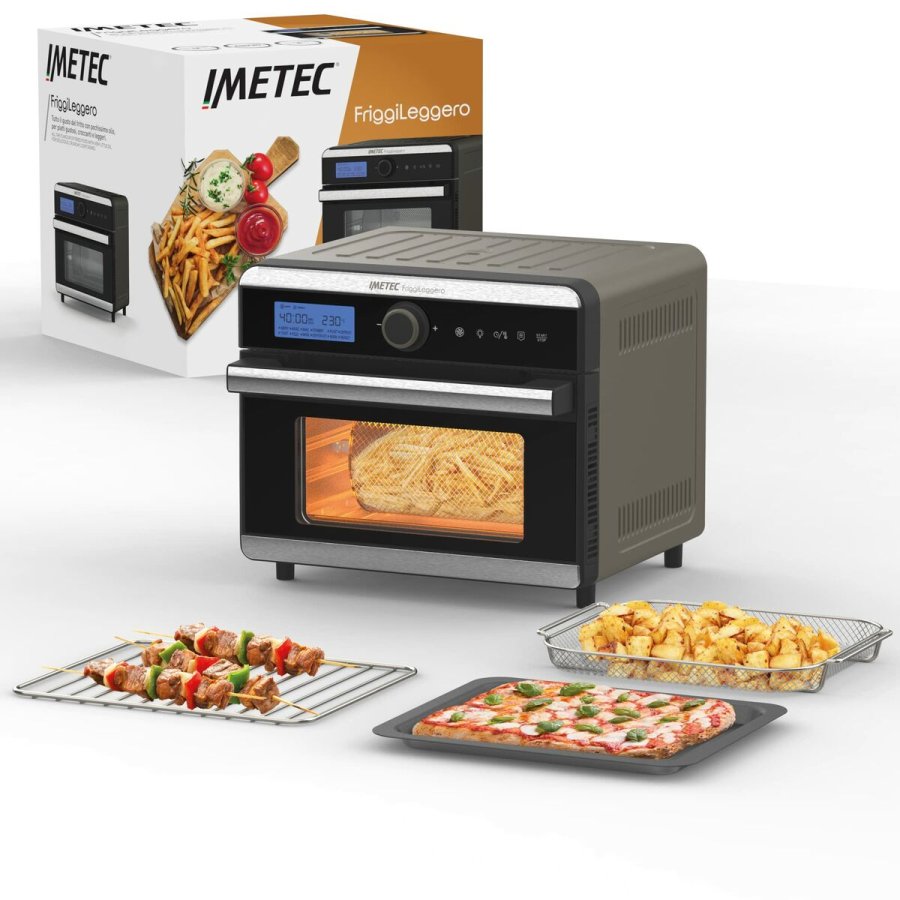 Varmluftsfrituregryde IMETEC FRIGGI LEGGERO Sort Gr 1550 W #1
