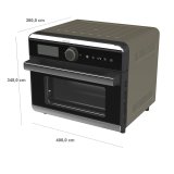 Varmluftsfrituregryde IMETEC FRIGGI LEGGERO Sort Gr 1550 W #9