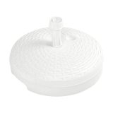 Fod for strandparasol IPAE Progarden 20 L Hvid polypropylen 45 x 15 cm #7