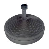 Fod for strandparasol IPAE Progarden 20 L Sort polypropylen (58 X 15 cm) #2