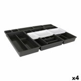 Bestikholder Tontarelli Bella Sort 10 Dele 70 x 49,2 x 6,7 cm (4 enheder) #1