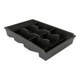 Bestikholder Tontarelli Bella plus Sort 43,6 x 28,7 x 7,13 cm (6 enheder) #4