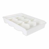 Bestikholder Tontarelli Bella plus Hvid 43,6 x 28,7 x 7,13 cm (6 enheder) #4